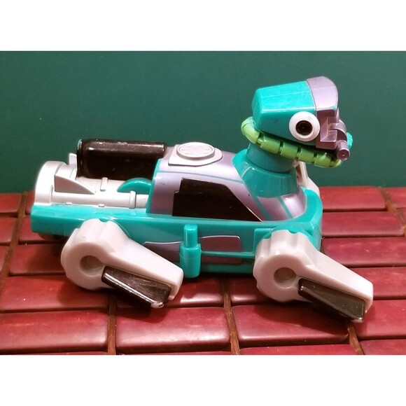 Rescue Heroes Diver Robot Goggles Green Walking Figure Fisher Price 2004 Toy - Picture 2 of 4